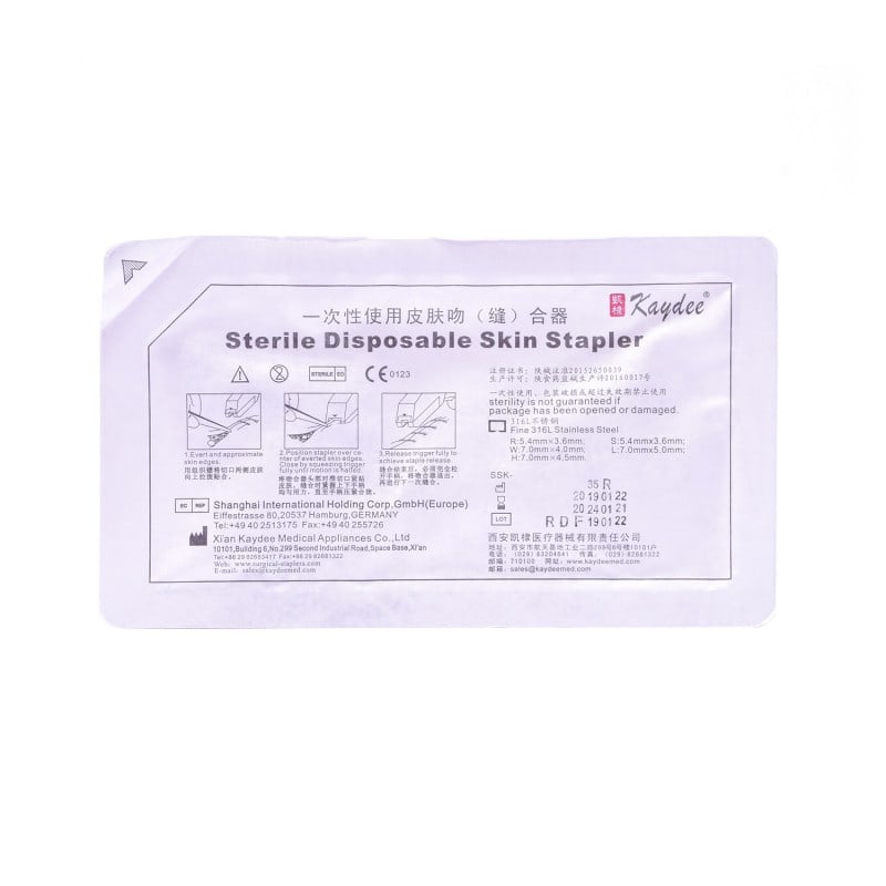 Disposable Skin Stapler mit großen Klammern