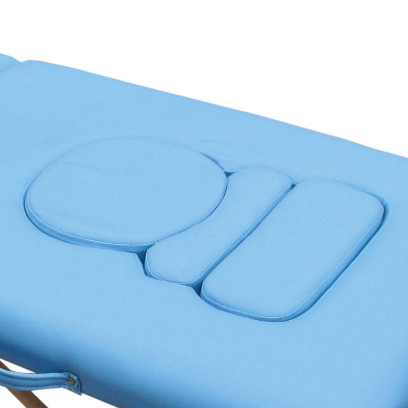 Portable Massage Table, “Surabaya” linden green