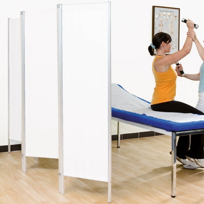Screen on Wheels 5 | light blue panels