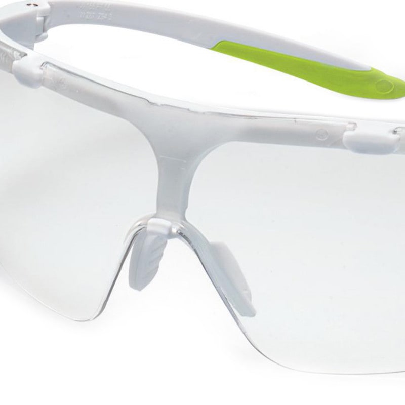 Uvex Super Fit Safety Glasses white-lime