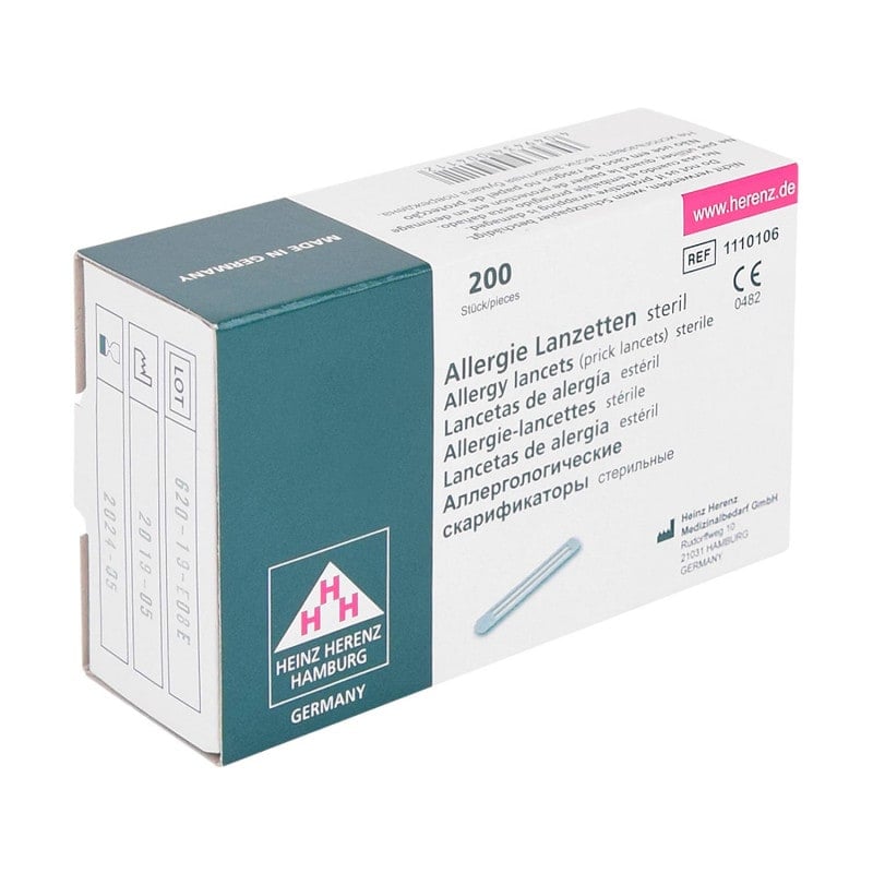 Allergy Test Lancets, 200 pieces