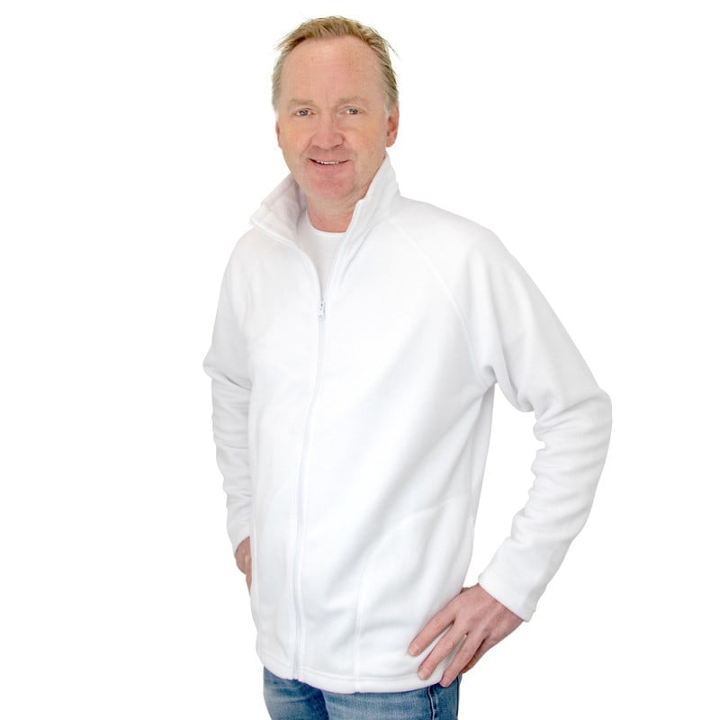 Fleece Jacket "Ruben" weiß | XXL