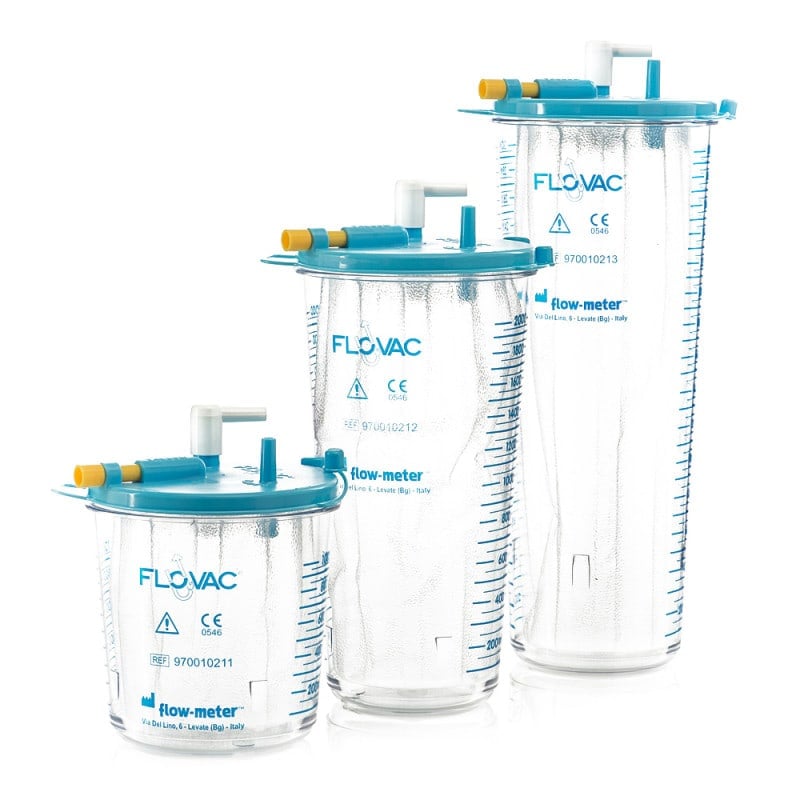 Exterior Container for Flovac Single-Use Bags 3 Litres