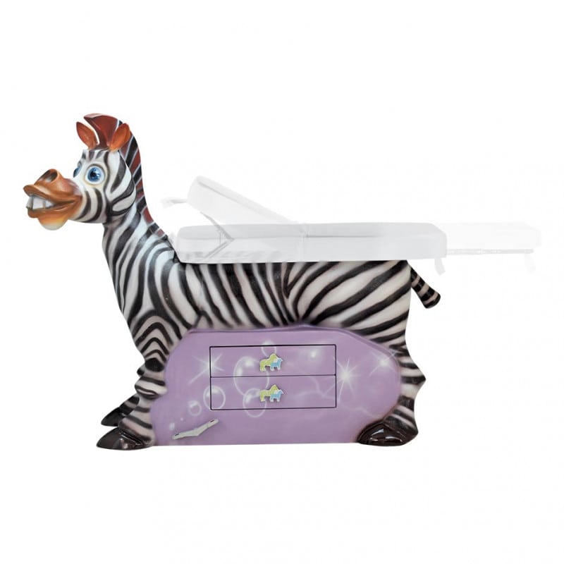Paediatric Exam Table, Zebra