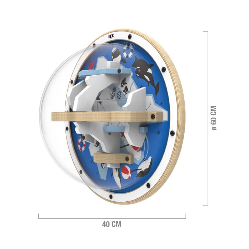 IKC Rotating Wall Game "Tip of the Iceberg" «Steering Wheel»