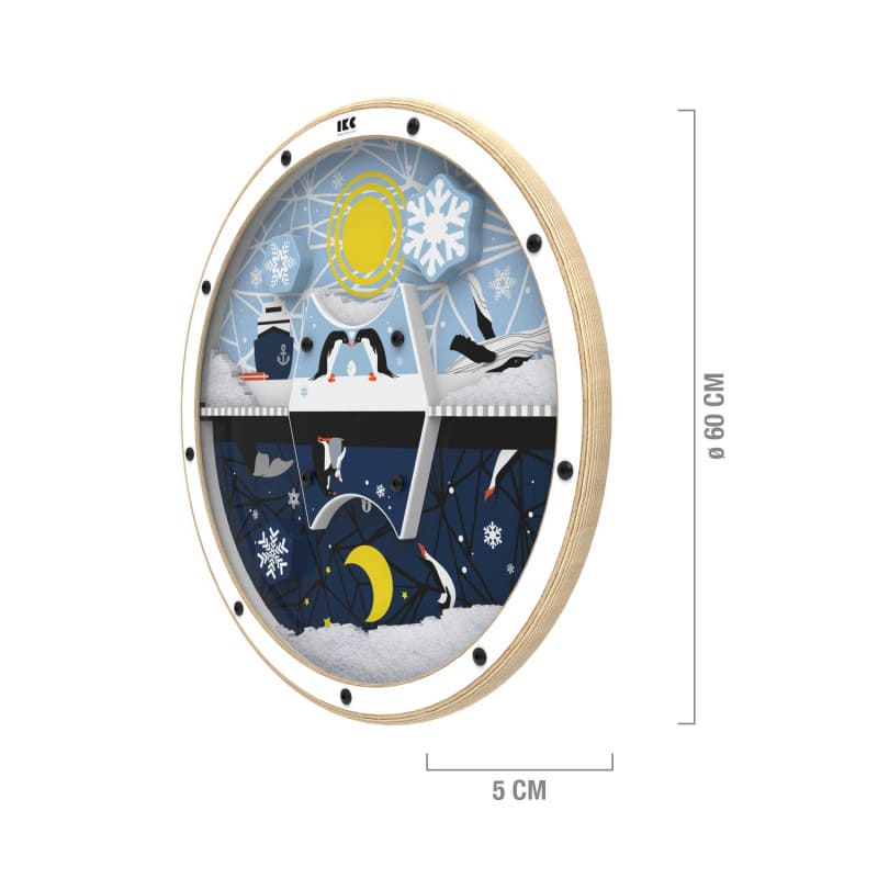 IKC Rotating Wall Game "Day & Night" «White»