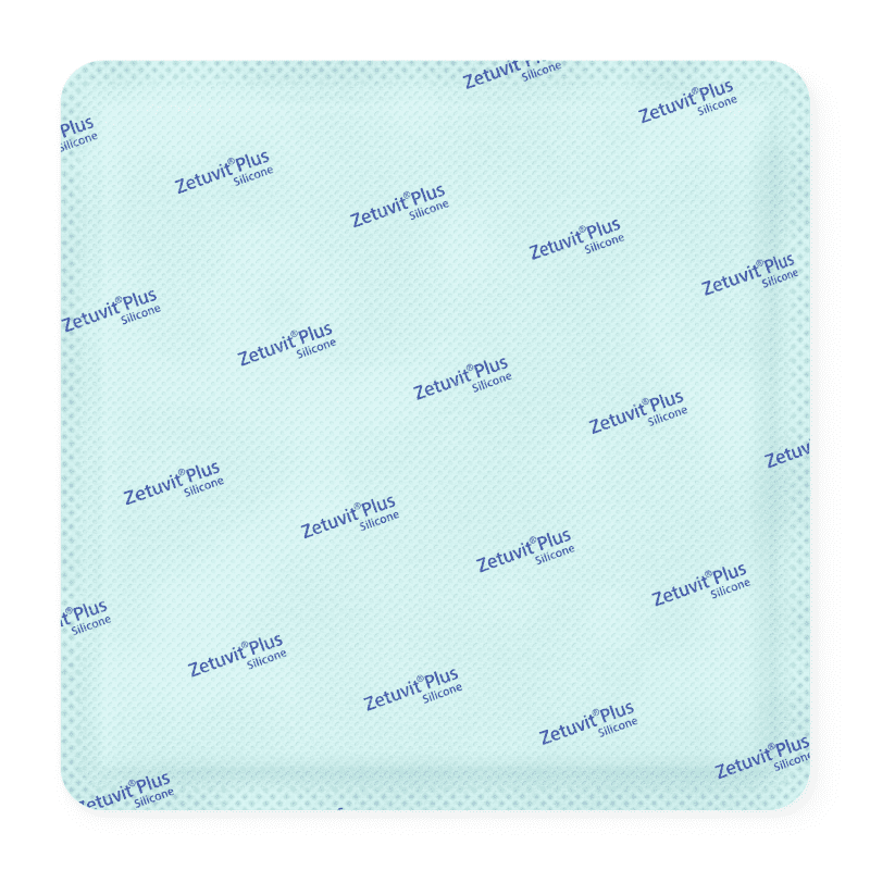 Zetuvit Plus Silicone 12.5 x 12.5 cm