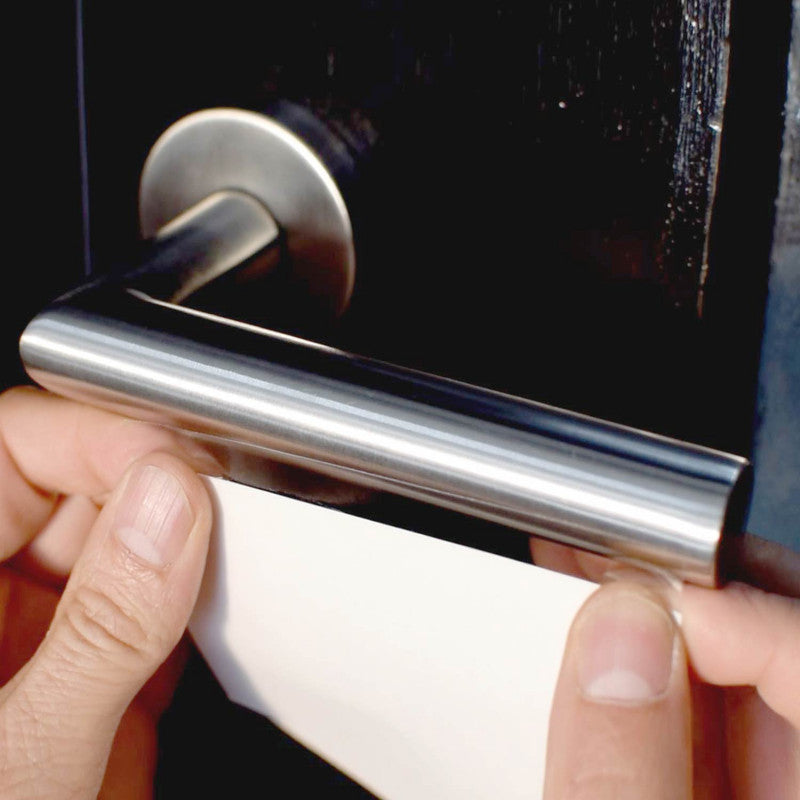 Grips® Antibacterial and Antiviral Protective Film for Door Handles (10 cm x 8 cm, 10 PCS)