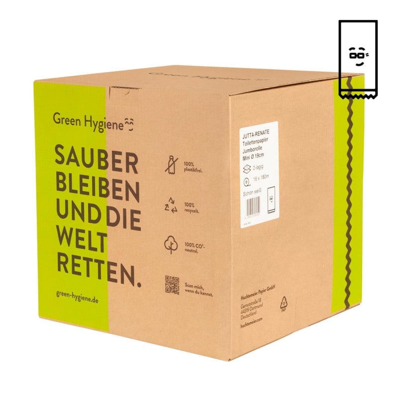 Eco-Friendly Jumbo Roll Toilet Paper Maxi (Ø 25.5 cm)