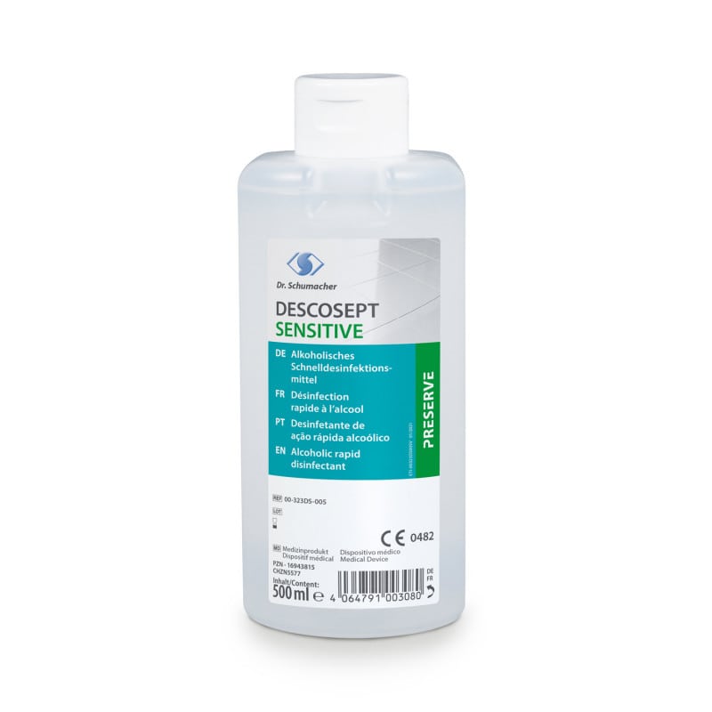Descosept Sensitive Rapid Disinfectant 750 ml Spray Bottle