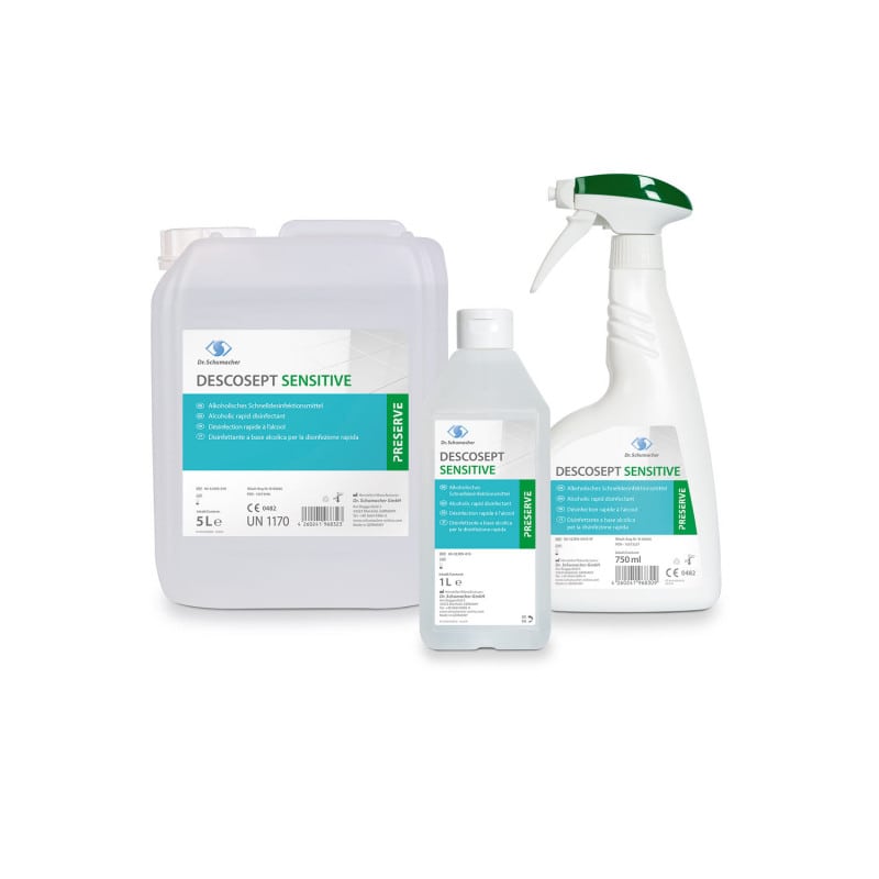 Descosept Sensitive Rapid Disinfectant 750 ml Spray Bottle