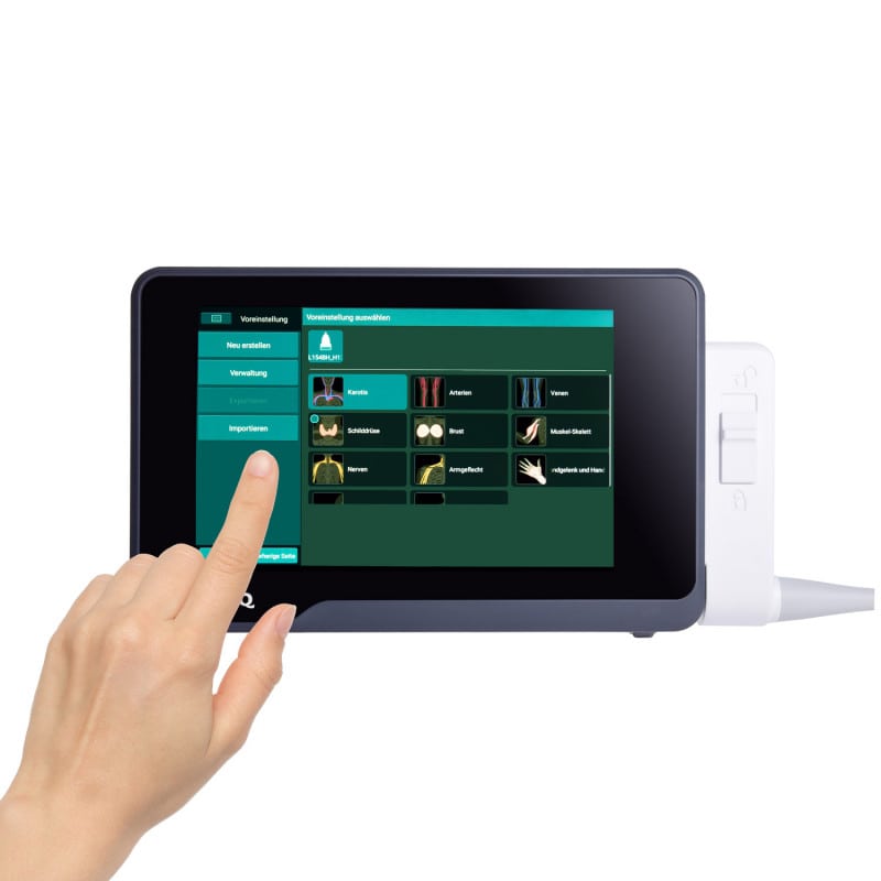 H1300 Portable Ultrasound with convex probe C62B