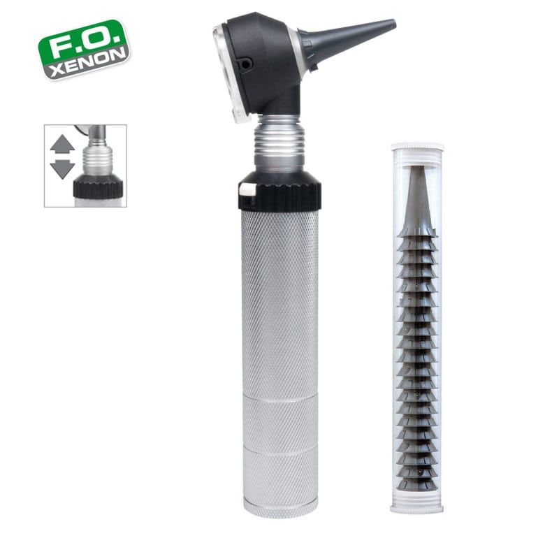 KaWe Combilight F.O. 30 Otoscope, Xenon 3.5 V (with rechargeable battery)