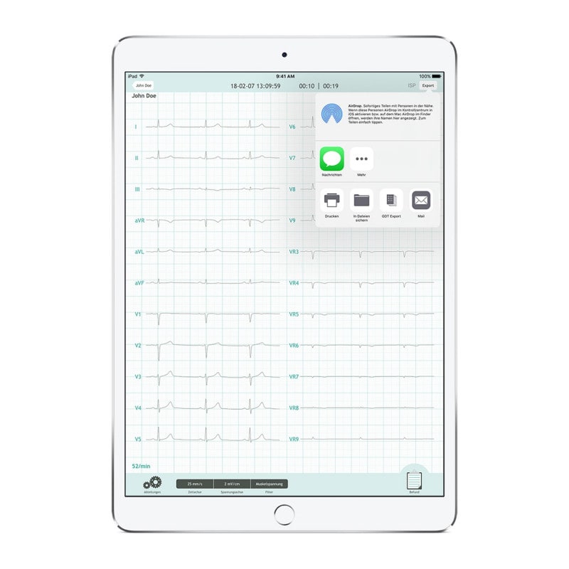 CardioSecur Pro GDT-Interface