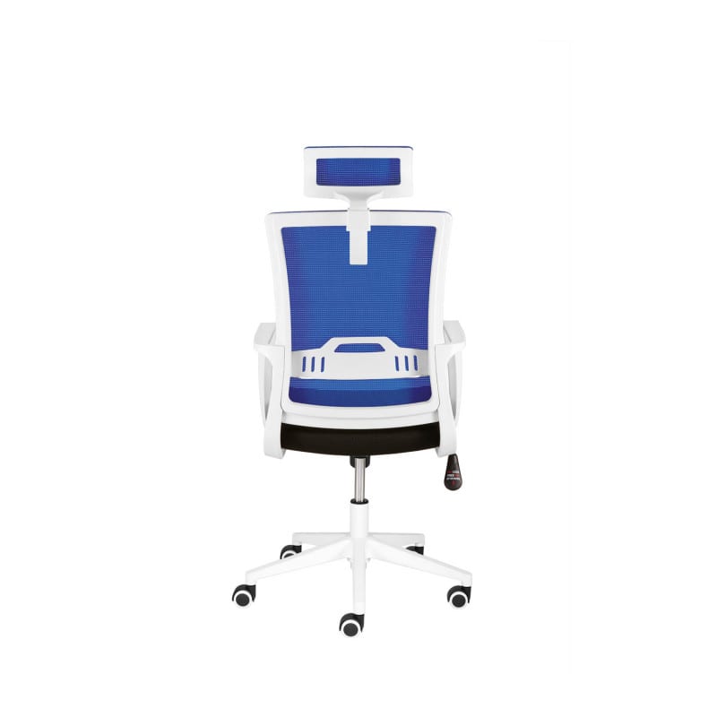 mySTUDIO Swivel Chair white, blue