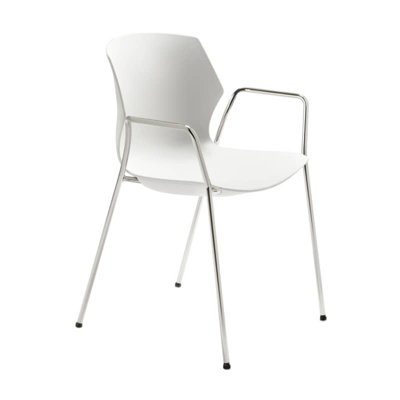 myPLANO Stackable Chair anthracite | white
