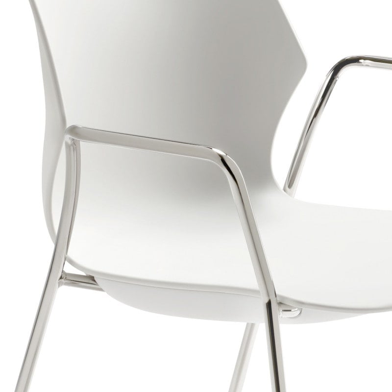 myPLANO Stackable Chair anthracite | white