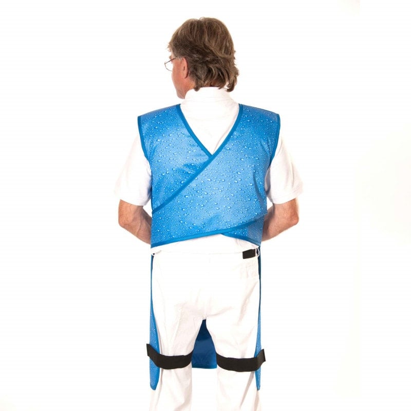 Urological Front Apron green dots (#2-5)