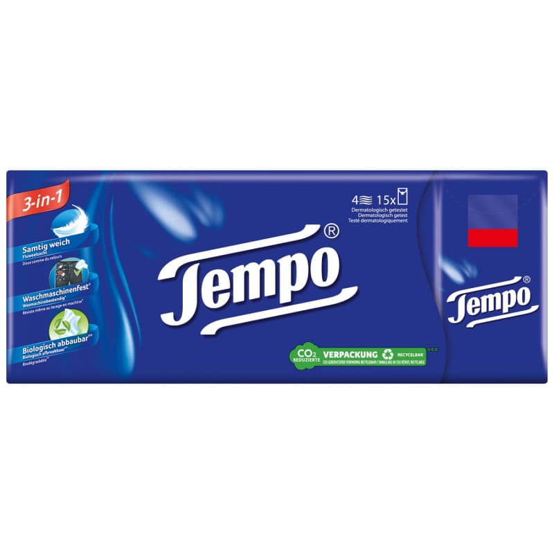 TEMPO Tissues Original Cube box
