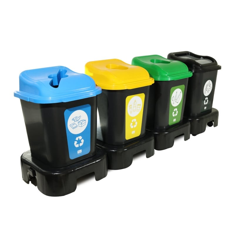 Modular Waste Bin for glass