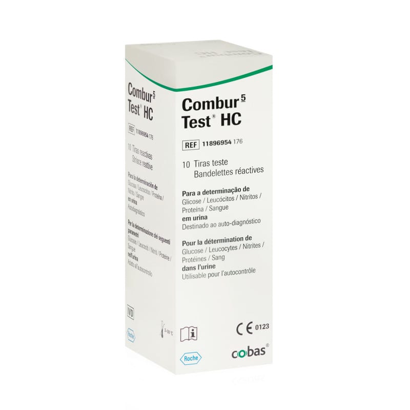 Combur 5 Test HC, 10 Urine Test Strips