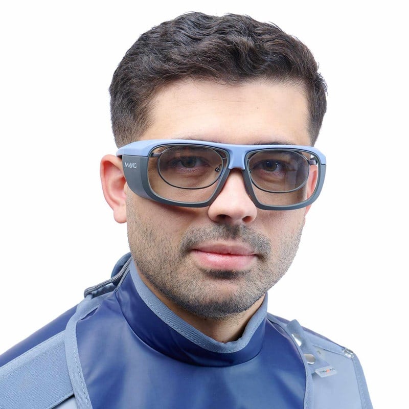 BR125 X-Ray Protective Glasses grey-blue