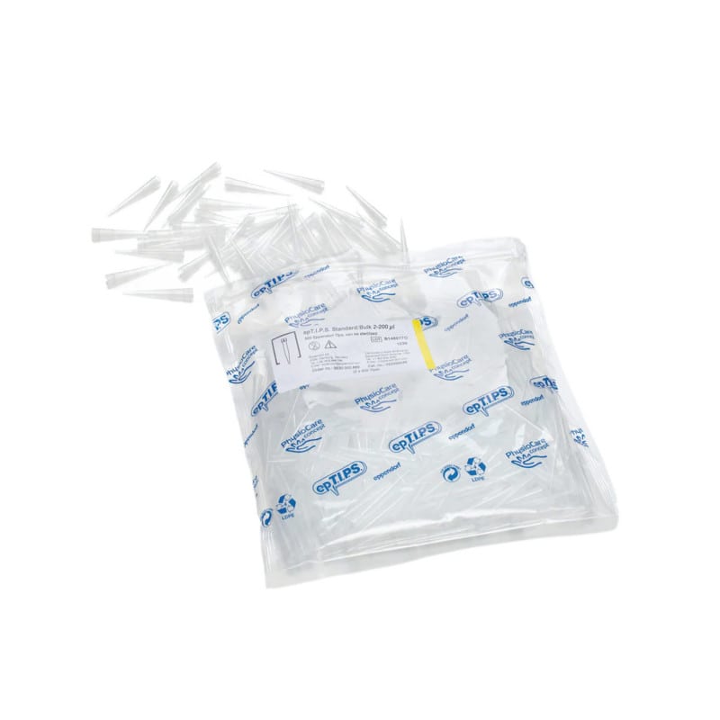 epT.I.P.S.® Standard 0.5 - 10 mL L, 243 mm, turquoise