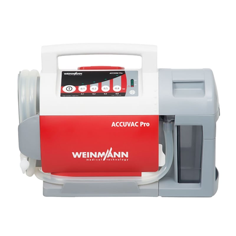 ACCUVAC Pro Suction Pump with disposable canister