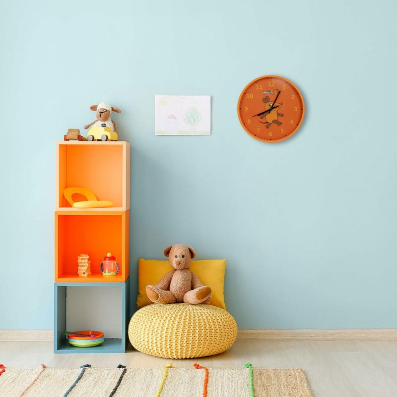Wall Clock for Kids mouse