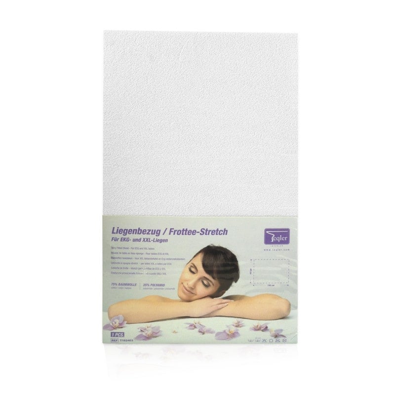 Terry Fitted Sheet for Exam & ECG Tables grey