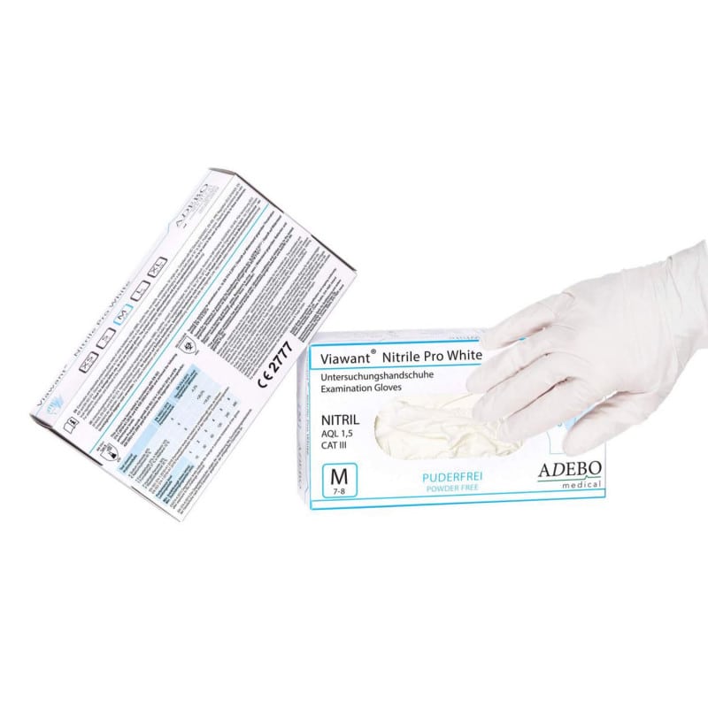 Viawant Nitrile Pro White L