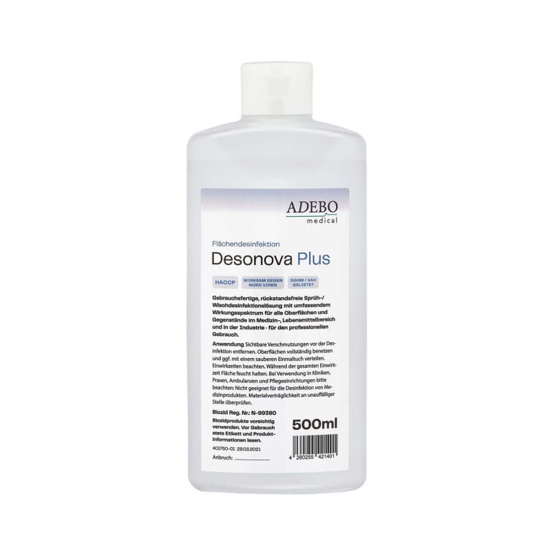 Desonova Plus Surface Disinfectant 500 ml