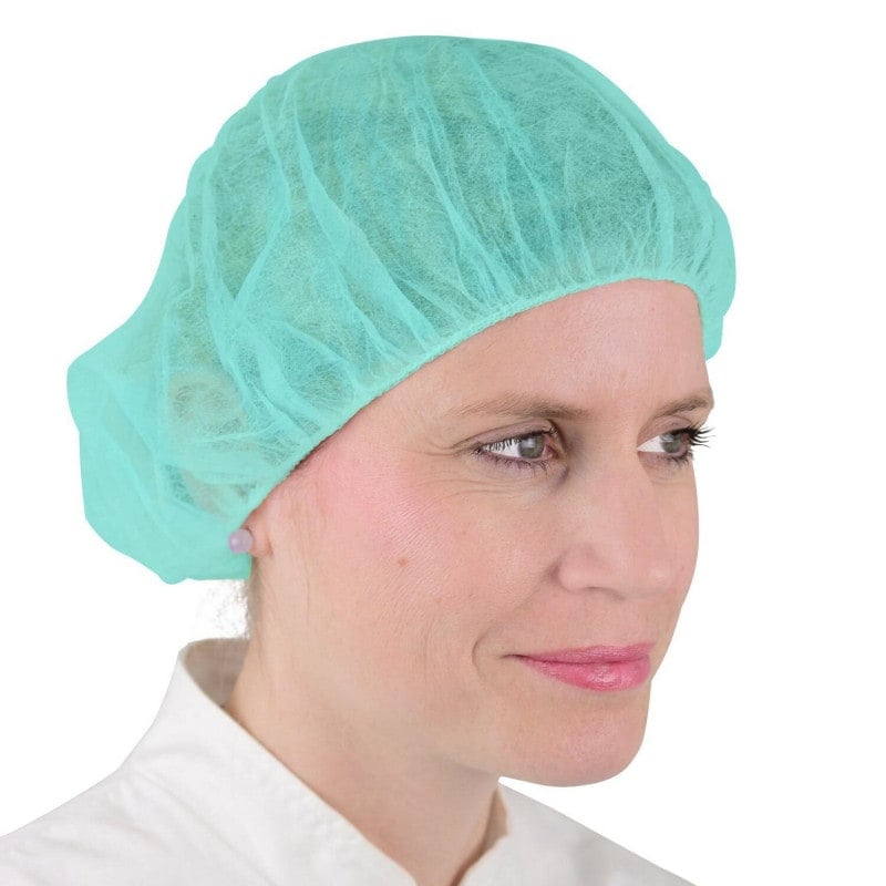Mob Caps, Bouffant Style white