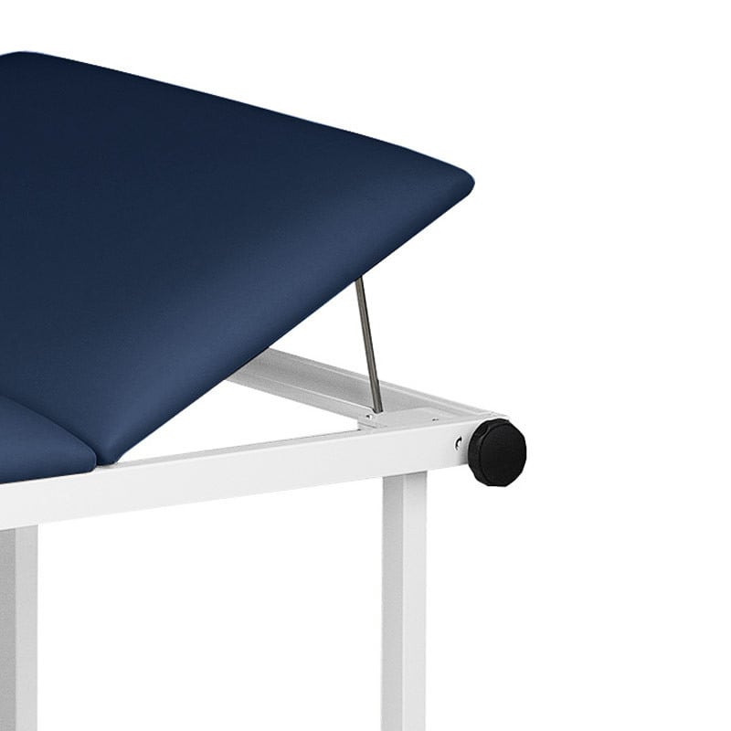 ECG Examination Table partially chrome-plated steel | mandarin