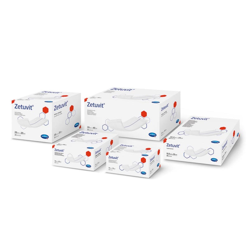 Zetuvit Non-Sterile Absorbent Compresses 20 x 20 cm