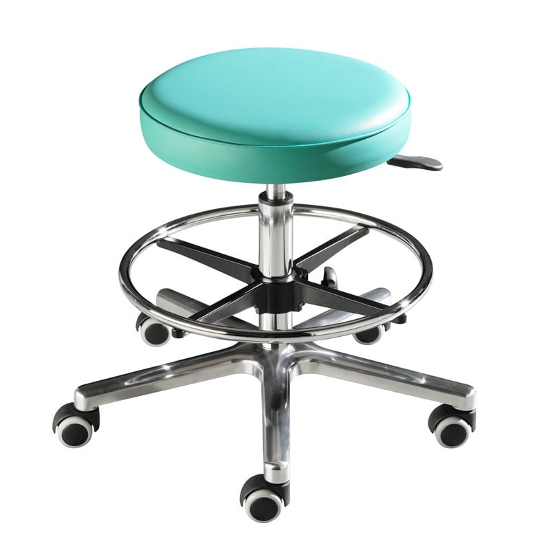 Swivel Stool for Taller People red