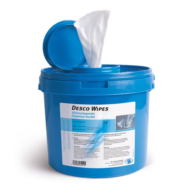 DESCO WIPES Disinfectant Wipe Dispenser, contents not included