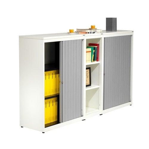 "contos" Tambour Cabinet 80.5 x 100 x 43.2 cm | anthracite