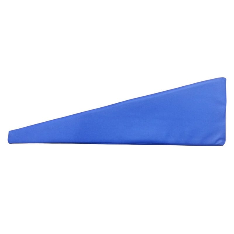 Wedge Bolster 80 x 22 x 23 cm, blue