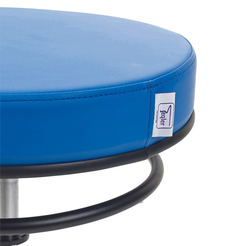Swivel Stool with Release Ring grey