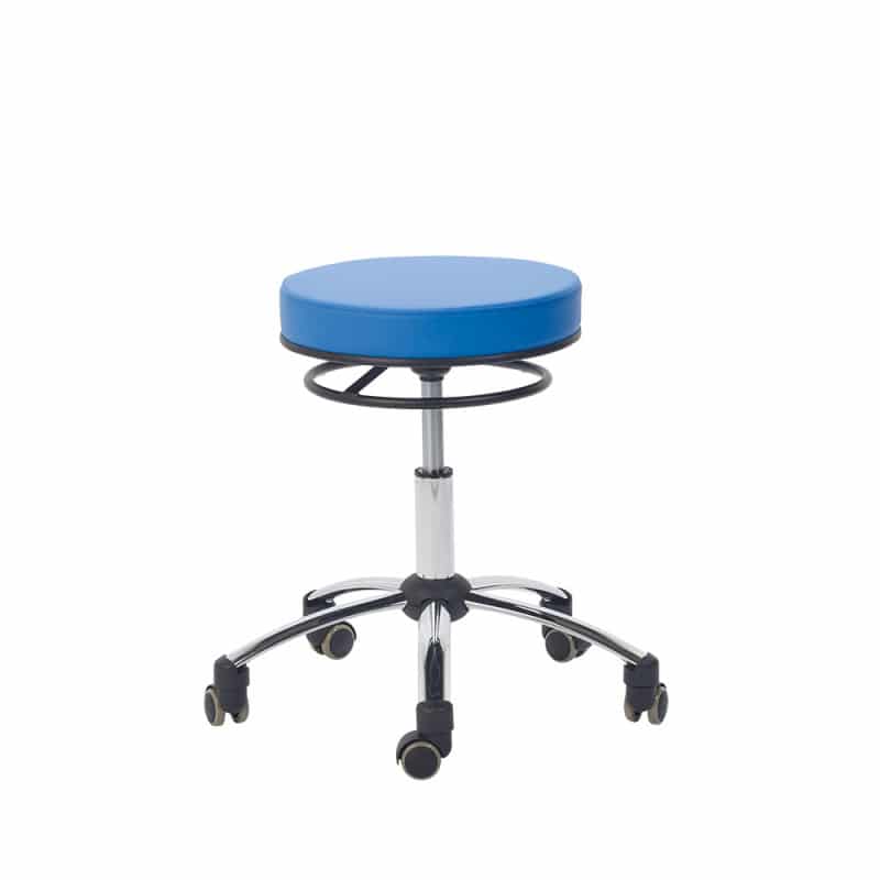 Swivel Stool with Release Ring black
