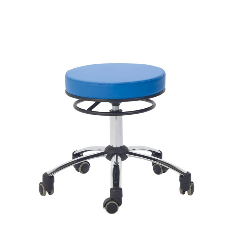 Swivel Stool with Release Ring orange