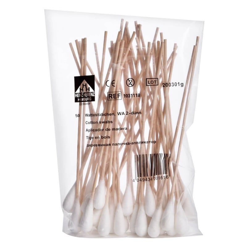 Medium Wooden Cotton Swabs