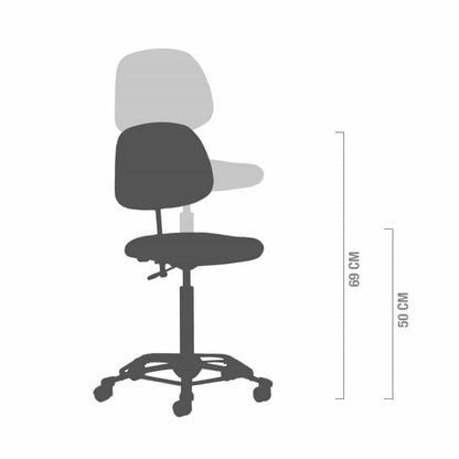 Swivel Chair grey