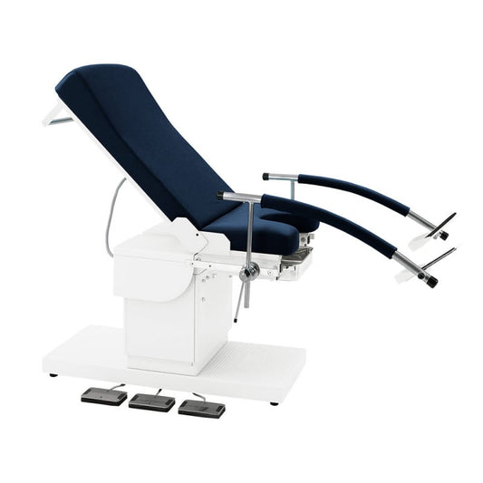 Gynaecological Exam Chair light grey | magenta