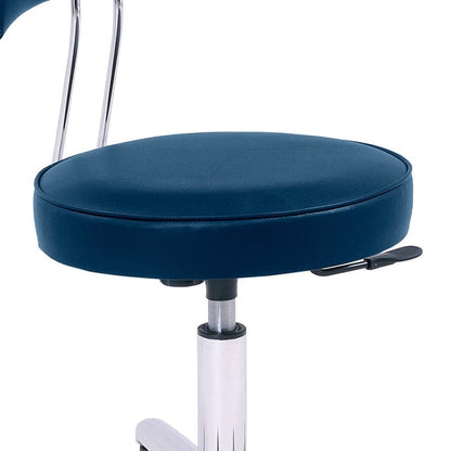 Swivel Chair with Inclined Seat mandarin