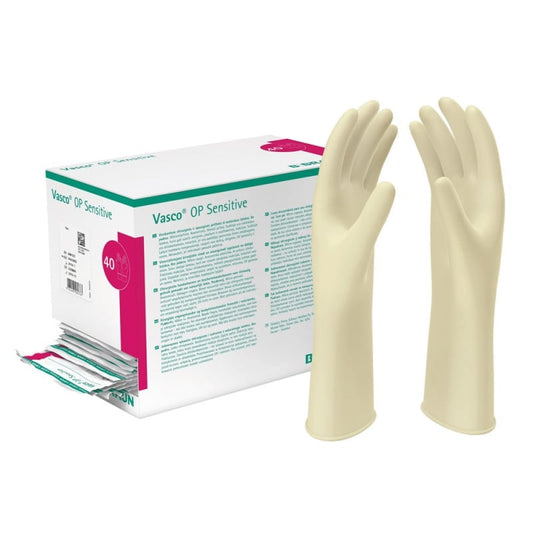 Vasco OP Sensitive Powder-Free Surgical Gloves 6.5