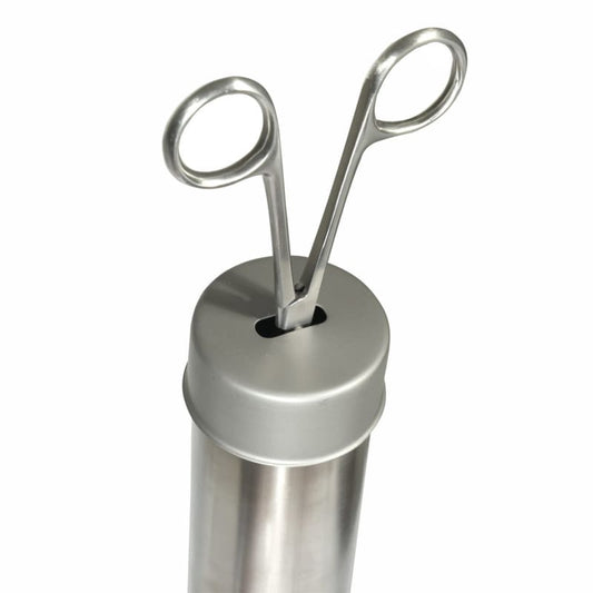 Sterilizing Forceps with Measuring Cylinder