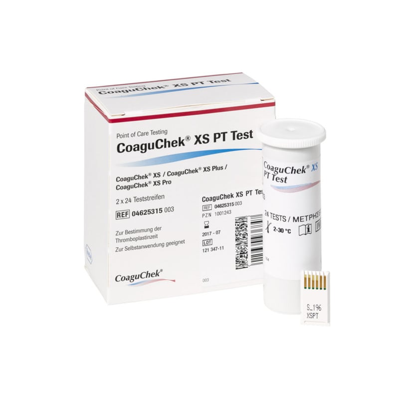 CoaguChek XS PT Test 2 x 24 pieces