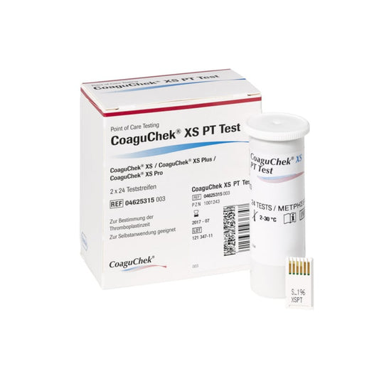 CoaguChek XS PT Test 2 x 24 pieces